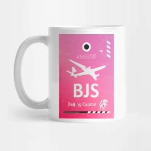 BJS airport code Mug